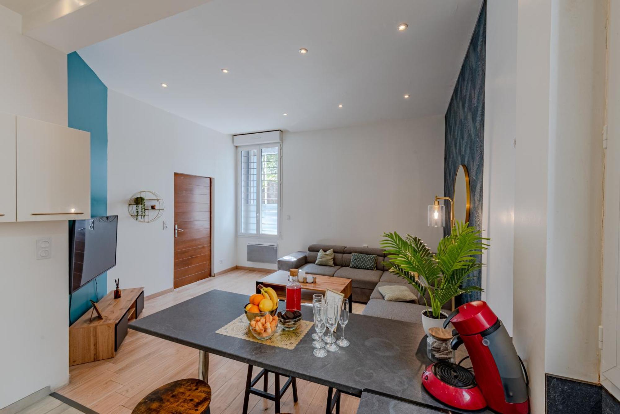 Chic Family - Neuf & Moderne - Parking Wifi Centre Ville Gare Tgv - Confort Ideal Famille - Offre Speciale Perpignan Bagian luar foto